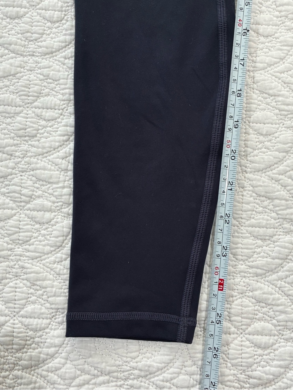 FORM by Sami Clarke Navy Core High Waisted Leggings Yoga Pilates Athletic M - Picture 7 of 8